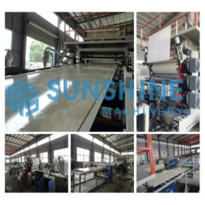 PVC Imitation Marble Sheet Production Line pvc imitation marble sheet production line
