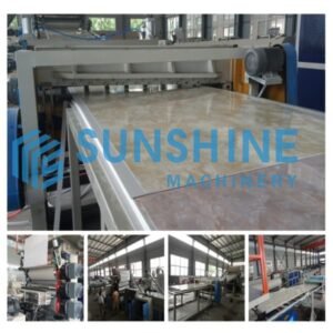 PVC Imitation Marble Sheet Production Line pvc imitation marble sheet production line