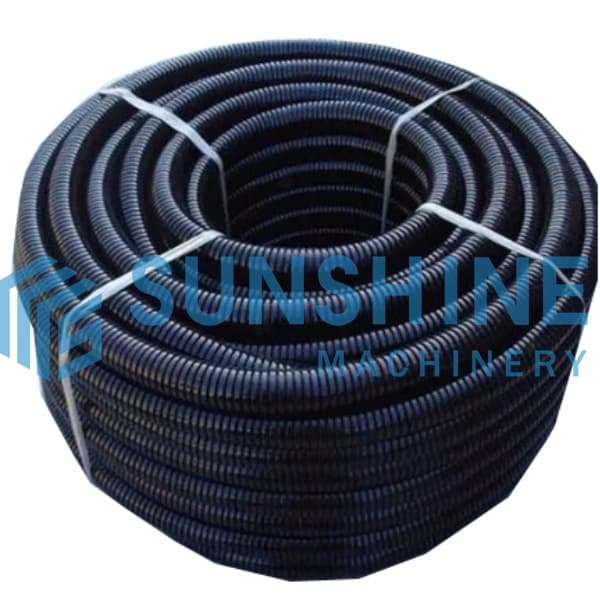 corrugated pipe making machine