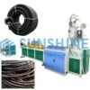 corrugated pipe making machine