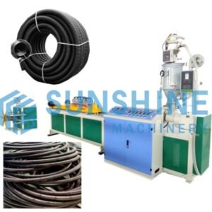 corrugated pipe making machine
