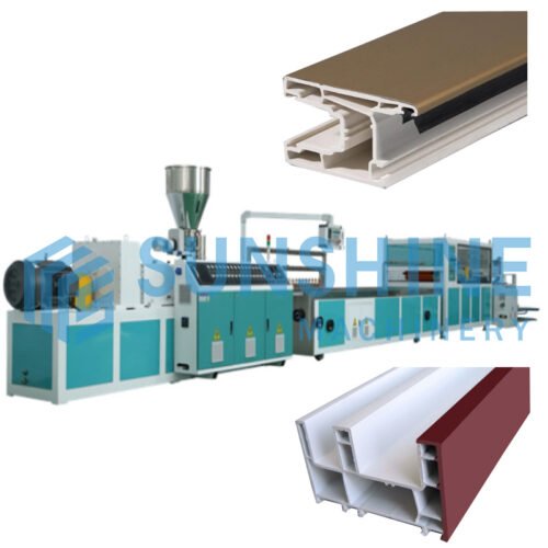 pvc window and door profile production line