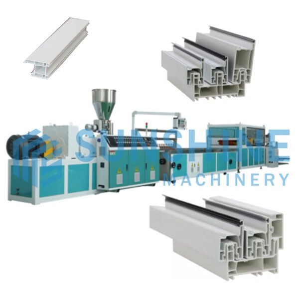 pvc window and door profile production line
